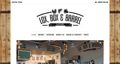 Desktop Screenshot of loxboxandbarrel.com